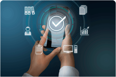 AI interview practice session with avatar